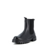 Boots noires en cuir
